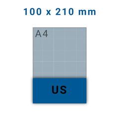 Folders US - 4 zijdig