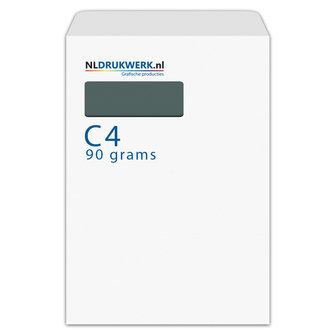 Enveloppen C4 - 90 grams 