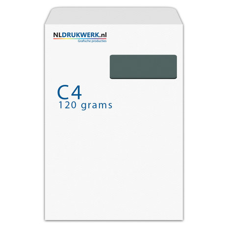 Enveloppen C4 - 120 grams 